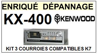 KENWOOD-KX400 KX-400-COURROIES-ET-KITS-COURROIES-COMPATIBLES