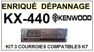 KENWOOD-KX440 KX-440-COURROIES-ET-KITS-COURROIES-COMPATIBLES