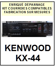 KENWOOD-KX44 KX-44-COURROIES-COMPATIBLES