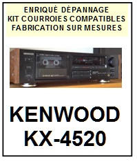 KENWOOD-KX4520 KX-4520-COURROIES-COMPATIBLES