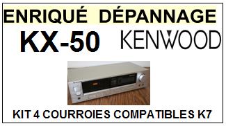 KENWOOD-KX50 KX-50-COURROIES-COMPATIBLES