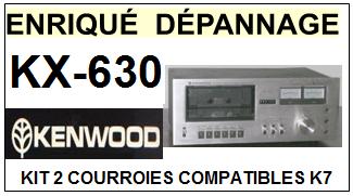 KENWOOD-KX630 KX-630-COURROIES-ET-KITS-COURROIES-COMPATIBLES