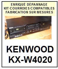 KENWOOD-KXW4020 KX-W4020-COURROIES-COMPATIBLES