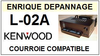 KENWOOD-L02A L-02A-COURROIES-ET-KITS-COURROIES-COMPATIBLES