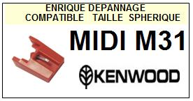 KENWOOD-MIDI M31-POINTES-DE-LECTURE-DIAMANTS-SAPHIRS-COMPATIBLES