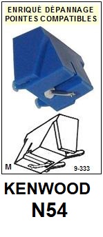 KENWOOD-N54-POINTES-DE-LECTURE-DIAMANTS-SAPHIRS-COMPATIBLES