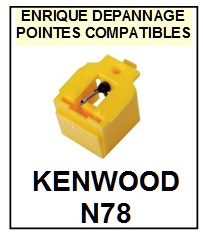 KENWOOD-N78-POINTES-DE-LECTURE-DIAMANTS-SAPHIRS-COMPATIBLES