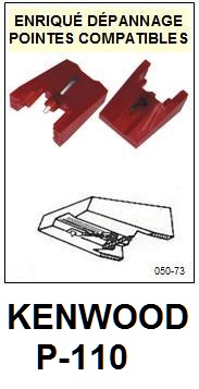 KENWOOD-P110  P-110-POINTES-DE-LECTURE-DIAMANTS-SAPHIRS-COMPATIBLES