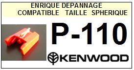 KENWOOD-P110  P-110-POINTES-DE-LECTURE-DIAMANTS-SAPHIRS-COMPATIBLES