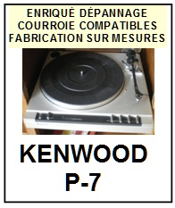 KENWOOD-P7 P-7-COURROIES-ET-KITS-COURROIES-COMPATIBLES