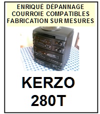 KERZO-280T-COURROIES-COMPATIBLES