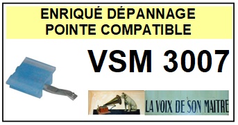 LA VOIX DE SON MAITRE-VSM3007-POINTES-DE-LECTURE-DIAMANTS-SAPHIRS-COMPATIBLES