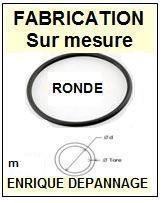 LANSAY <br>Platine PONCHO  Courroie Tourne-disques <BR><small>sc 2014-10</small>