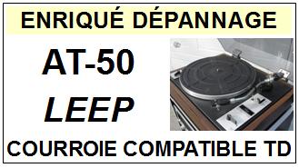LEEP-AT50 AT-50-COURROIES-COMPATIBLES