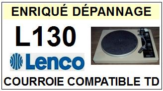 LENCO-L130-COURROIES-ET-KITS-COURROIES-COMPATIBLES