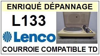 LENCO-L133-COURROIES-COMPATIBLES
