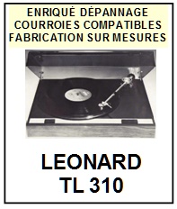 LEONARD-TL310-COURROIES-COMPATIBLES