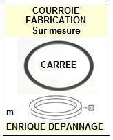 LG MG24  <br>Courroie pour Magntoscope (square belt)<small> 2015-10</small>