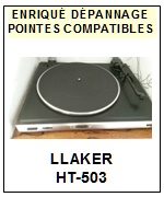 LLAKER HT503 HT-503 <br>Pointe sphrique pour tourne-disques (<B>sphrical stylus</b>)<SMALL> 2016-11</SMALL>