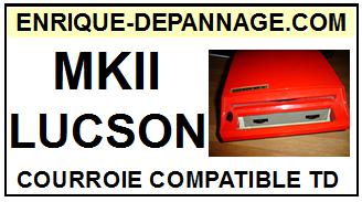 LUCSON-MKII-COURROIES-ET-KITS-COURROIES-COMPATIBLES