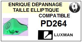 LUXMAN-PD264 PD-264-POINTES-DE-LECTURE-DIAMANTS-SAPHIRS-COMPATIBLES