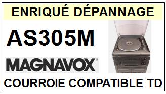 MAGNAVOX-AS305M-COURROIES-ET-KITS-COURROIES-COMPATIBLES