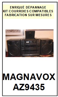 MAGNAVOX-AZ9435-COURROIES-COMPATIBLES