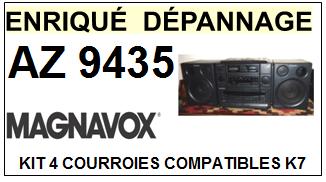 MAGNAVOX-AZ9435-COURROIES-COMPATIBLES