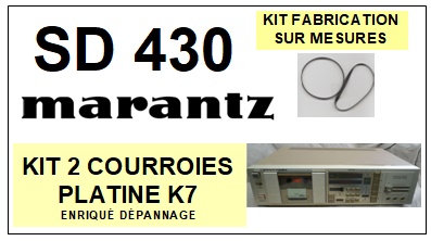 MARANTZ-SD430-KIT-COURROIES-COMPATIBLES