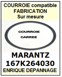 FICHE-DE-VENTE-COURROIES-COMPATIBLES-MARANTZ-167K264030