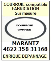 FICHE-DE-VENTE-COURROIES-COMPATIBLES-MARANTZ-482235831168 4822-358-31168