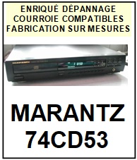 MARANTZ-74CD53-COURROIES-COMPATIBLES