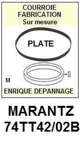 MARANTZ-74TT42/02B-COURROIES-ET-KITS-COURROIES-COMPATIBLES