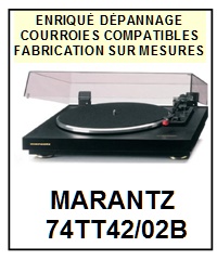 MARANTZ-74TT42/02B-COURROIES-COMPATIBLES
