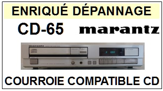 MARANTZ CD65 CD-65 <br>Courroie pour lecteur CD (<b>Cd player square belt</b>)<small> 2016-10</small>