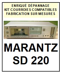 MARANTZ-SD220-COURROIES-COMPATIBLES