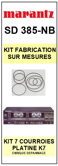 MARANTZ-SD385NB-COURROIES-COMPATIBLES