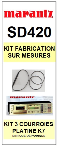 MARANTZ-SD420-COURROIES-ET-KITS-COURROIES-COMPATIBLES