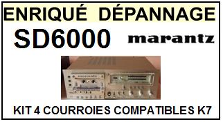 MARANTZ-SD6000 SD6000-COURROIES-COMPATIBLES