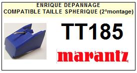 MARANTZ-TT185.  (2MONTAGE)-POINTES-DE-LECTURE-DIAMANTS-SAPHIRS-COMPATIBLES