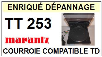 MARANTZ-TT253 TT-253-COURROIES-COMPATIBLES