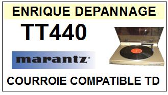 MARANTZ-TT440 TT-440-COURROIES-COMPATIBLES