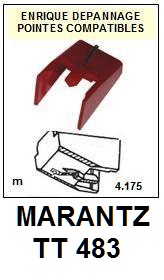 MARANTZ-TT483-POINTES-DE-LECTURE-DIAMANTS-SAPHIRS-COMPATIBLES