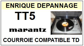 MARANTZ TT5 TT-5 Courroie Compatible Tourne-disques