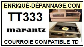 MARANTZ TT333 Courroie compatible tourne_disques