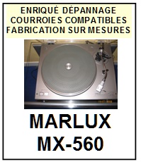 MARLUX-MX560 MX-560-COURROIES-ET-KITS-COURROIES-COMPATIBLES