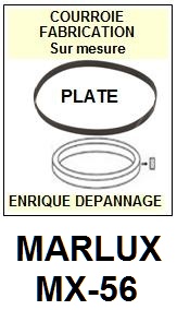 MARLUX-MX56 MX-56-COURROIES-ET-KITS-COURROIES-COMPATIBLES