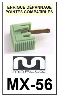 MARLUX-MX56 MX-56-POINTES-DE-LECTURE-DIAMANTS-SAPHIRS-COMPATIBLES