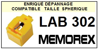 MEMOREX-LAB302  LAB-302-POINTES-DE-LECTURE-DIAMANTS-SAPHIRS-COMPATIBLES