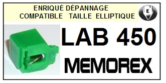 MEMOREX-LAB450 LAB-450-POINTES-DE-LECTURE-DIAMANTS-SAPHIRS-COMPATIBLES